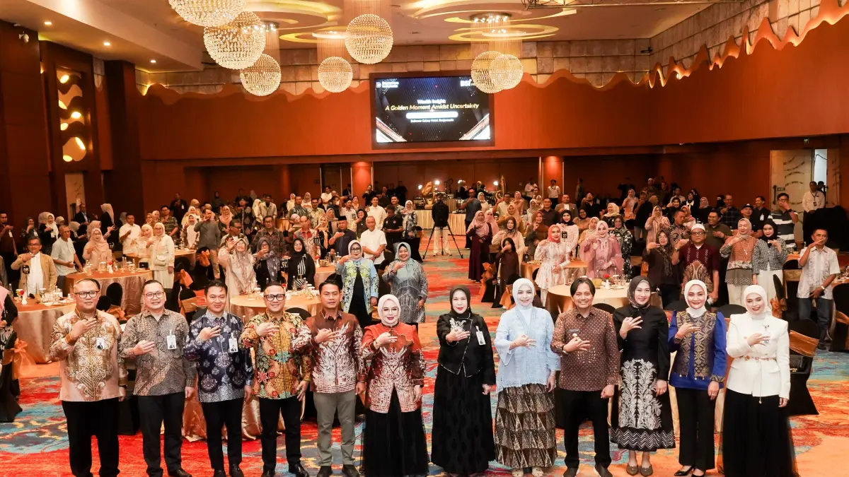MERIAH: Gelaran BSI Wealth Insight "A Golden Moment Amidst Uncertainty" di Galaxy Hotel, Banjarmasin, Rabu (22/4/2026).(Foto: BSI)