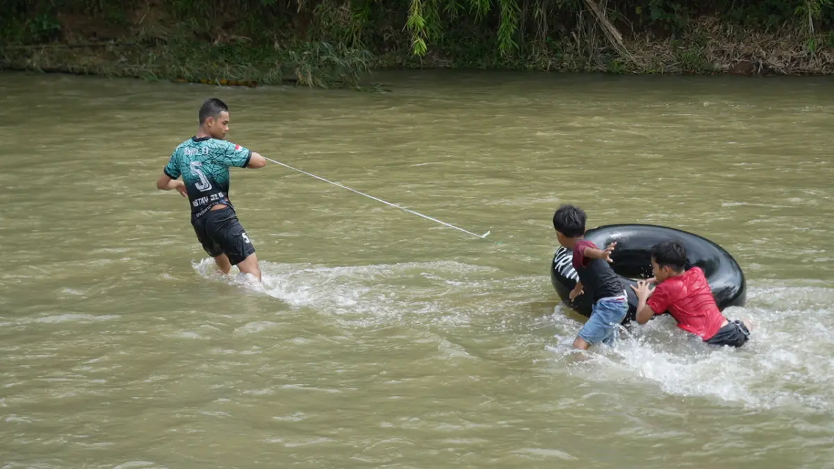 Pemerintah Desa Miawa mengusulkan penginapan di objek wisata air sirang, Tapin. (Rasidi Fadli/Radar Banjarmasin)&nbsp;