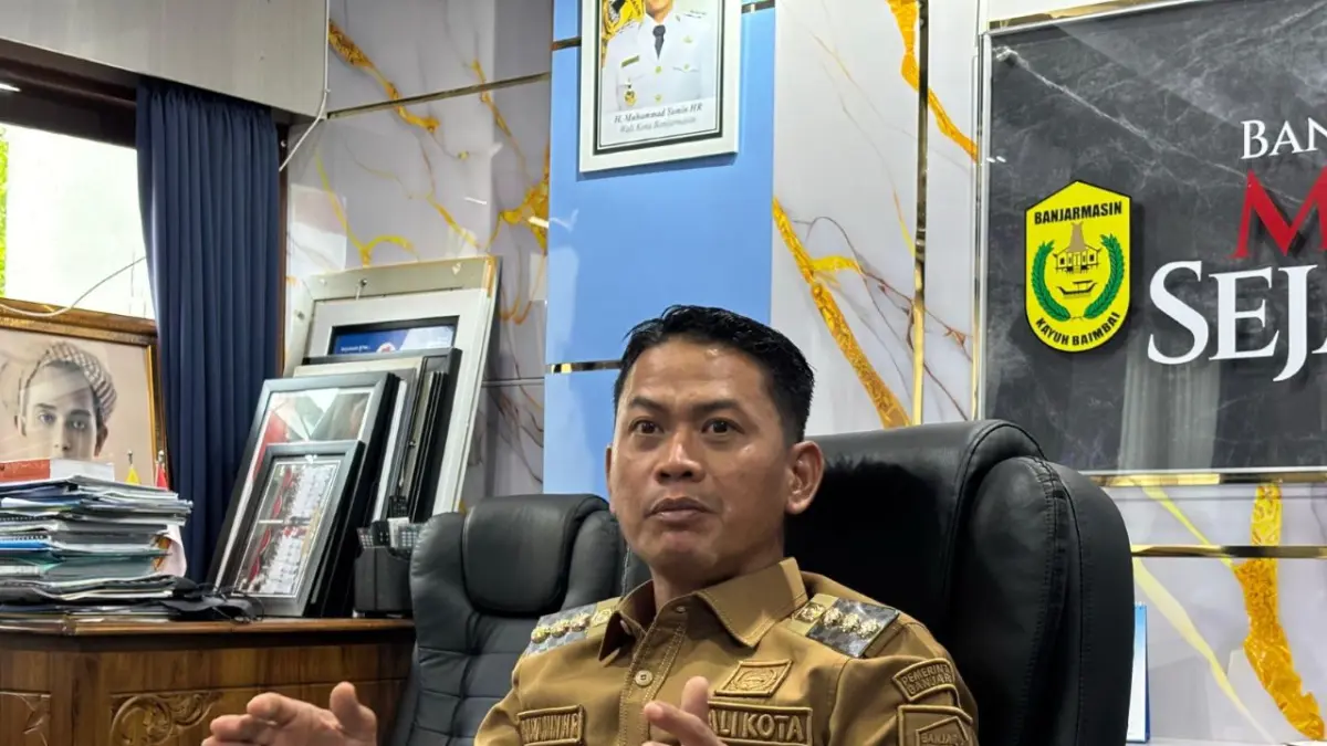 Wali Kota Banjarmasin, Muhammad Yamin HR. (Zulvan Rahmatan/Radar Banjarmasin)