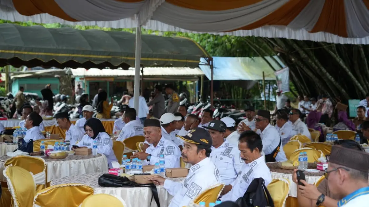 SEKTOR PARIWISATA: Para kepala desa yang ada di Kabupaten Tapin gelar pertemuan rutin.