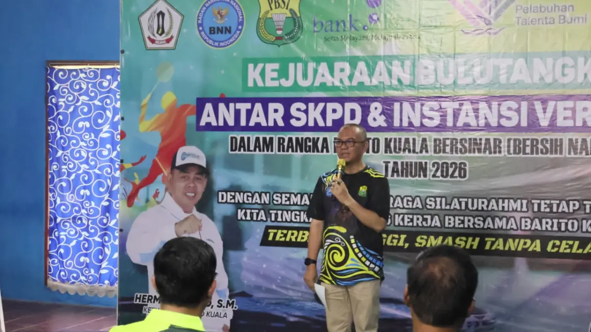 Turnamen Bulutangkis Antar-SKPD Digelar