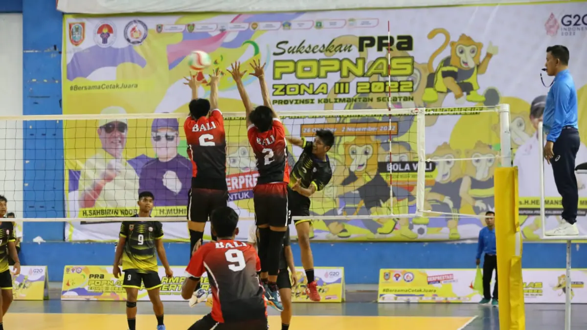 PRA POPNAS: Event Pra Pekan Olahraga Pelajar Nasional (Pra Popnas) yang pernah terselenggara di Kalimantan Selatan 2022 lalu. (M Idris Jian Sidik)