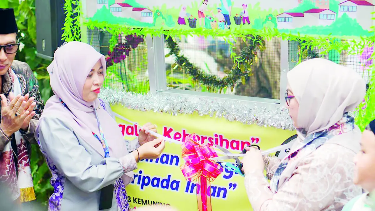 ASRI: Gerakan Asri Giat Babarasih 2026 yang diinisiasi Pemerintah Kota Banjarbaru mulai merambah dunia pendidikan.&nbsp;
(Foto: MC Banjarbaru untuk Radar Banjarmasin)