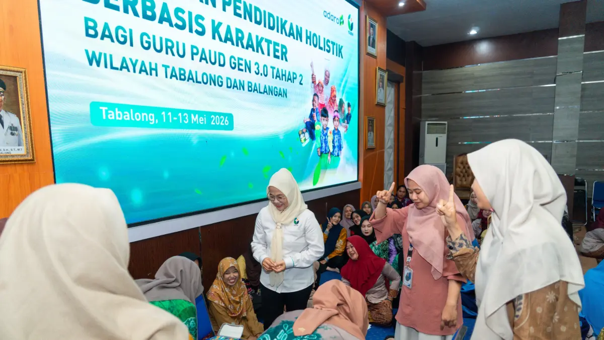 PELATIHAN : Tim IHF saat memberikan materi PHBK Gen 3.0 kepada para guru PAUD.