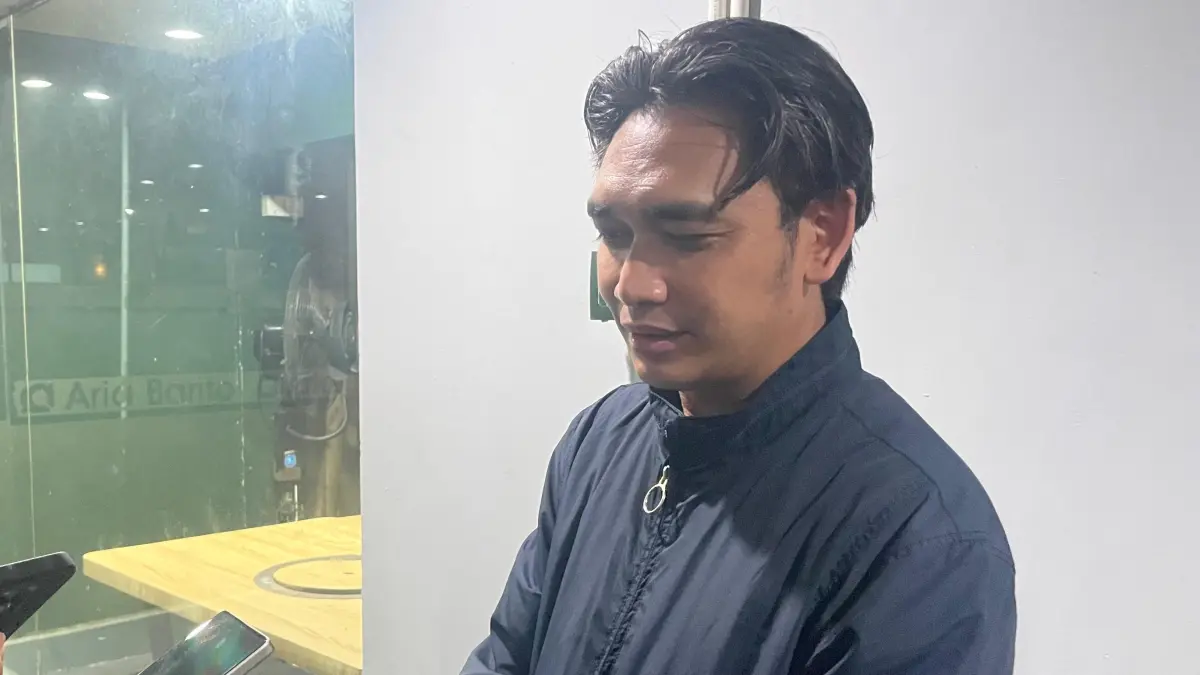Khalikin Noor menjelaskan perihal video viral dirinya yang diduga menggunakan narkoba (Muhammad Oscar Fraby/RADAR BANJARMASIN)