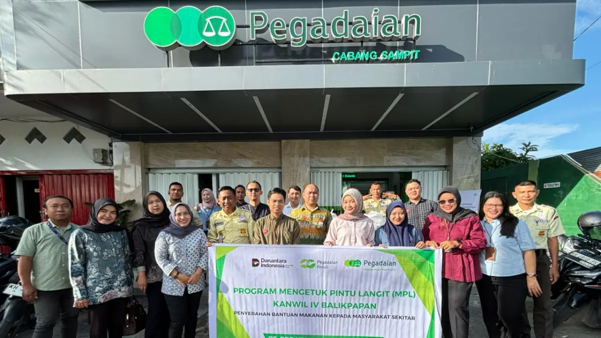 PEDULI: Pegadaian tebar kepedulian dan perkuat pemberdayaan UMKM.(Foto: PT Pegadaian)&nbsp;