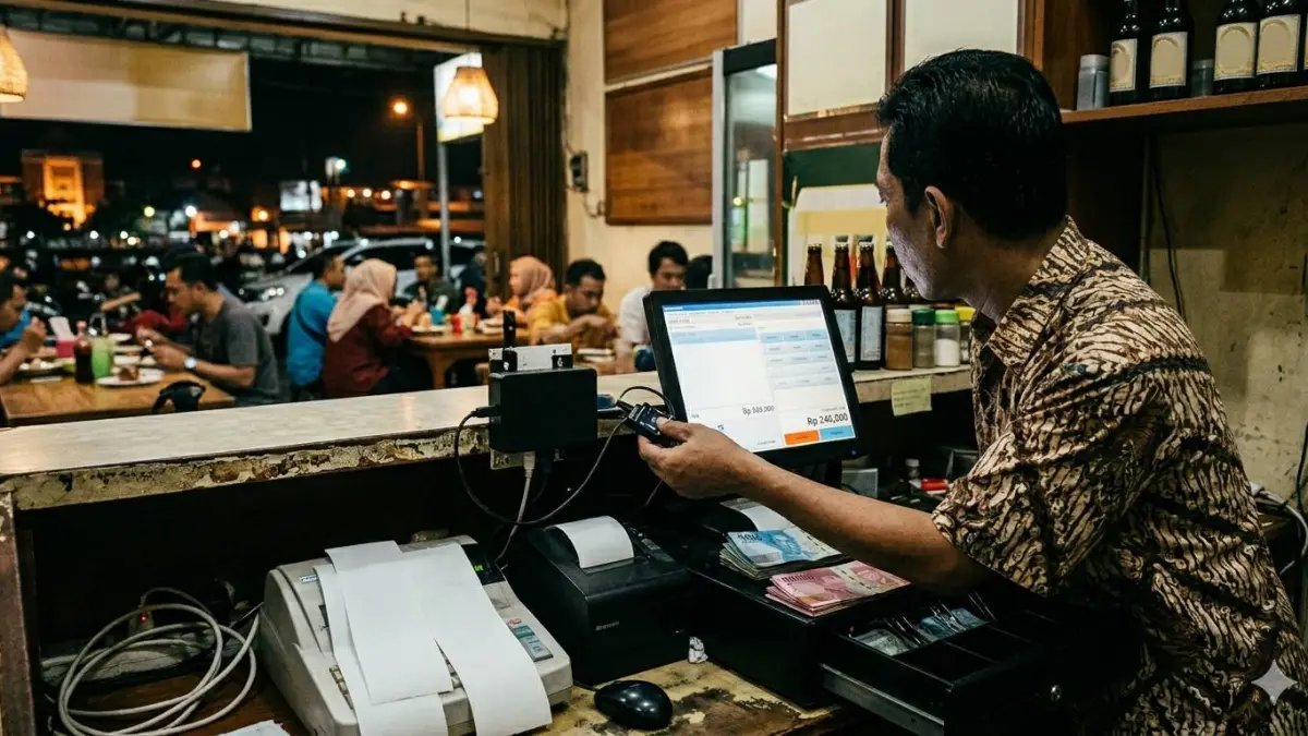 Ilustrasi kecurangan pada tapping box