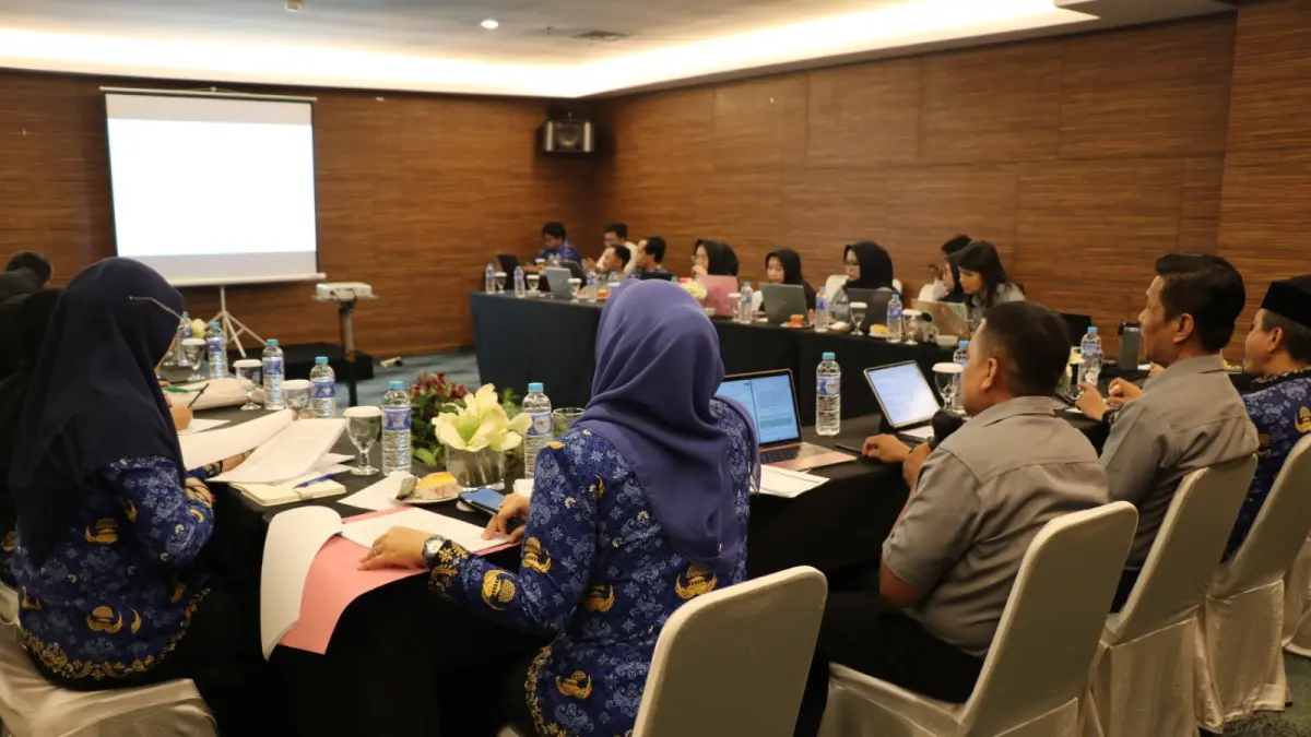BAHAN SUBSTANSI: Harmonisasi Perda jadi wujud dukungan Kanwil Kemenkum Kalsel dalam mewujudkan produk hukum daerah yang berkualitas dan implementatif.