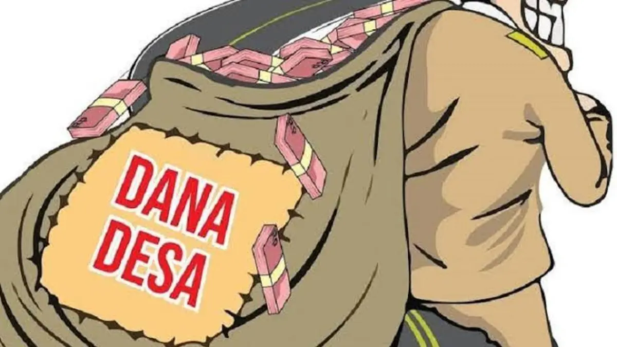 Ilustrasi korupsi dana desa