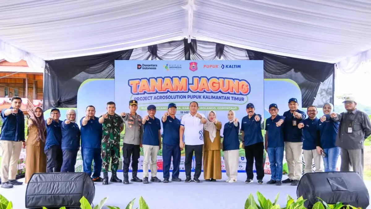 PANGAN: Pupuk Kaltim perkuat ketahanan pangan dan kesejahteraan petani.&nbsp;