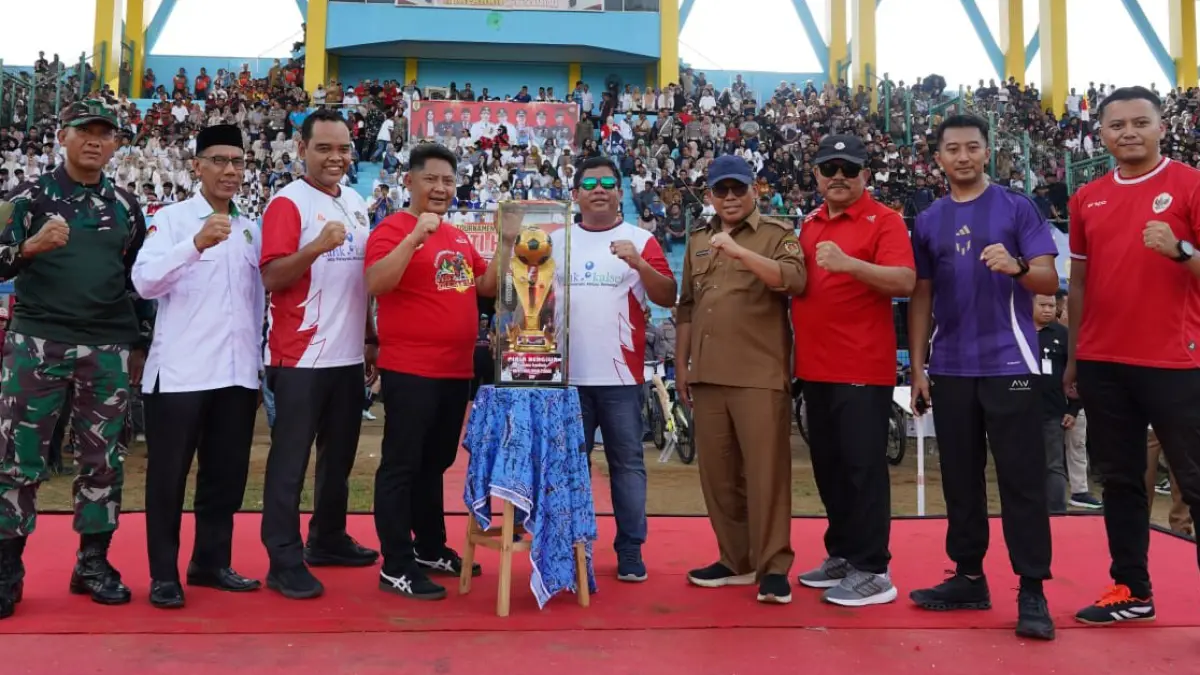 MERIAH: Turnamen sepak bola Bupati HST Cup 2026 diprediksi akan lebih meriah dari tahun sebelumnya.