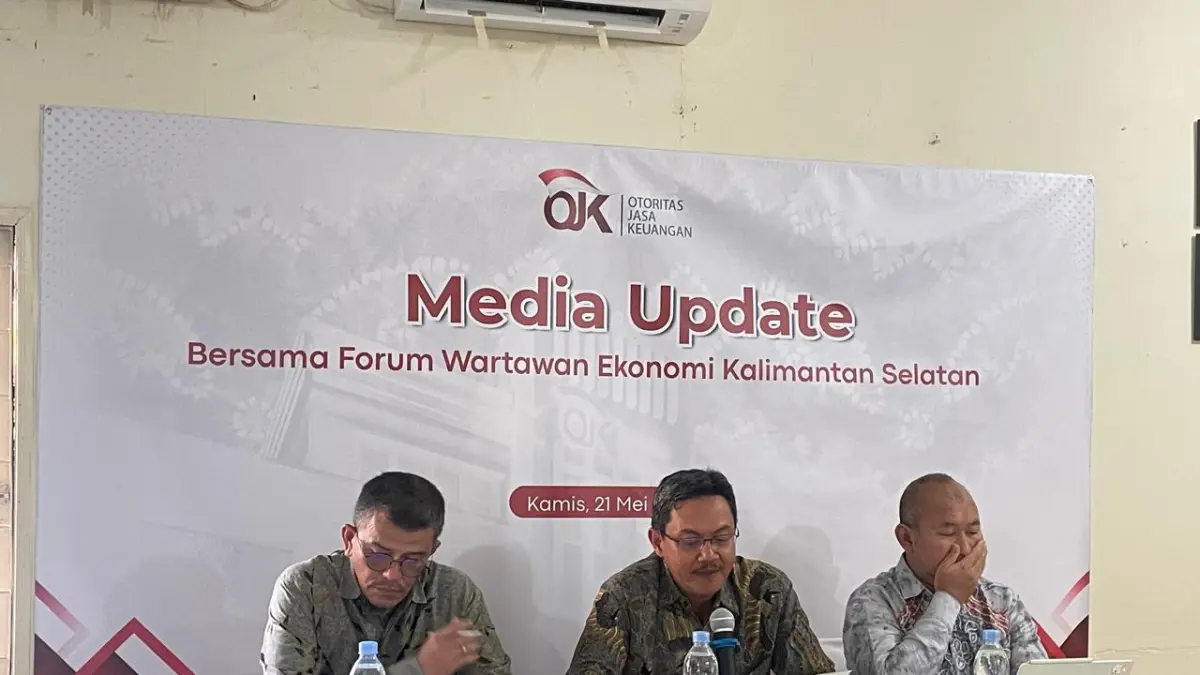 STABIL: OJK Kalsel mengklaim sektor jasa keuangan di Kalsel masih stabil di tengah makin menguatnya kurs Dollar AS.(Foto: Raudah Anisya/Radar Banjarmasin)&nbsp;