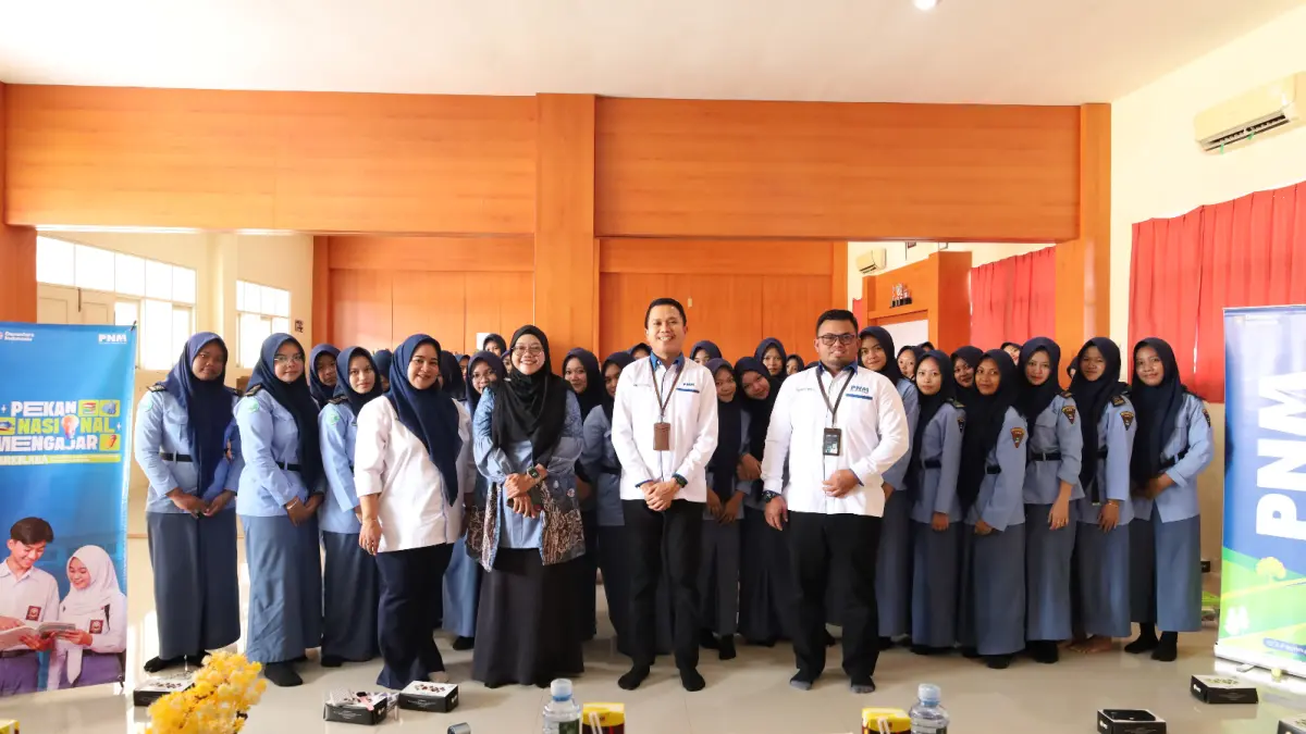 WIRAUSAHA: PNM mengajar siapkan mental wirausaha 2700 siswa SMK se Indonesia.&nbsp;