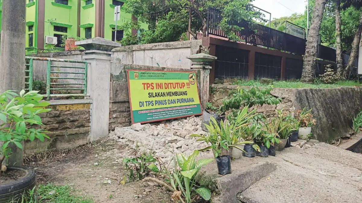 DLH Kota Banjarbaru Pangkas Habis TPS Pinggir Jalan Demi Estetika Kota, 12 Titik Sudah Dihilangkan