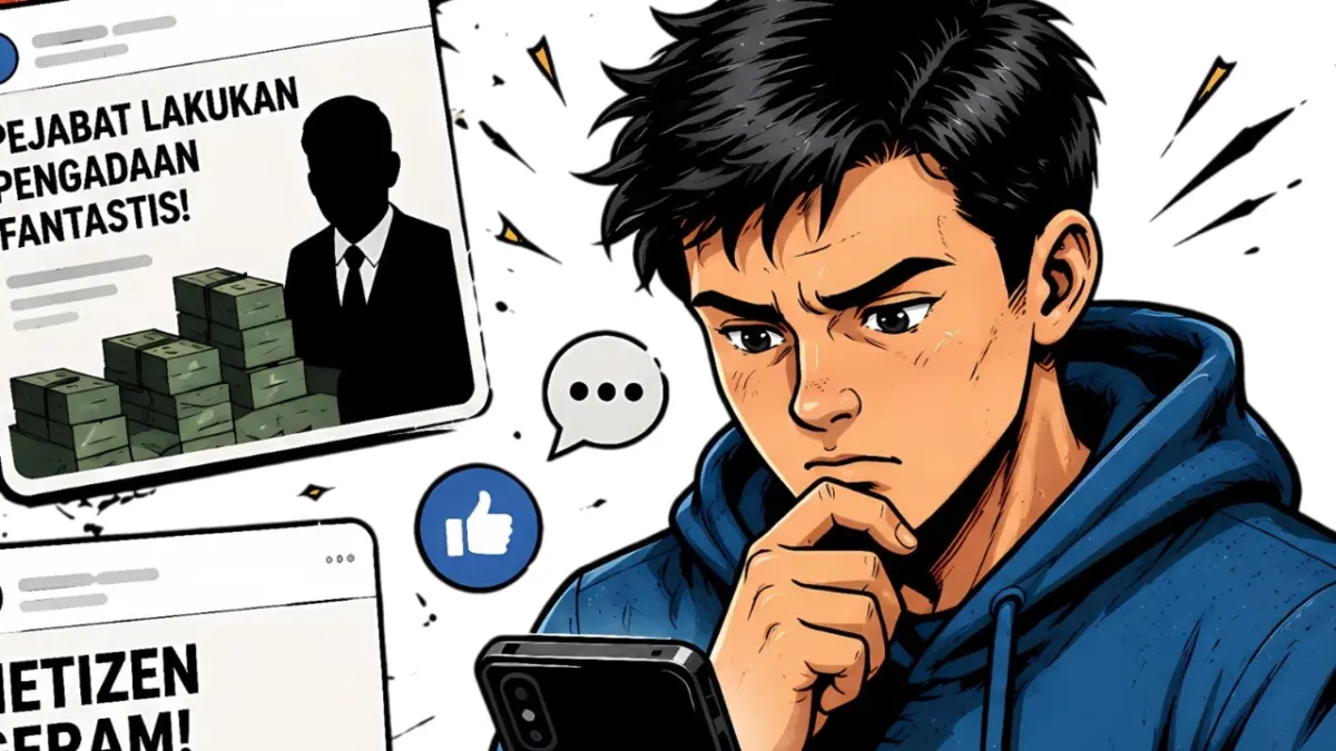 Ilustrasi media sosial