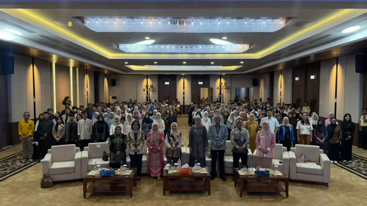LITERASI: Kick off PENTAS di Lantai 6 Kantor BI Kalsel di Jalan Lambung Mangkurat Banjarmasin, Senin (25/5/2026), dihadiri banyak generasi muda dari berbagai daerah di Kalsel.(Foto: BI Kalsel)&nbsp;