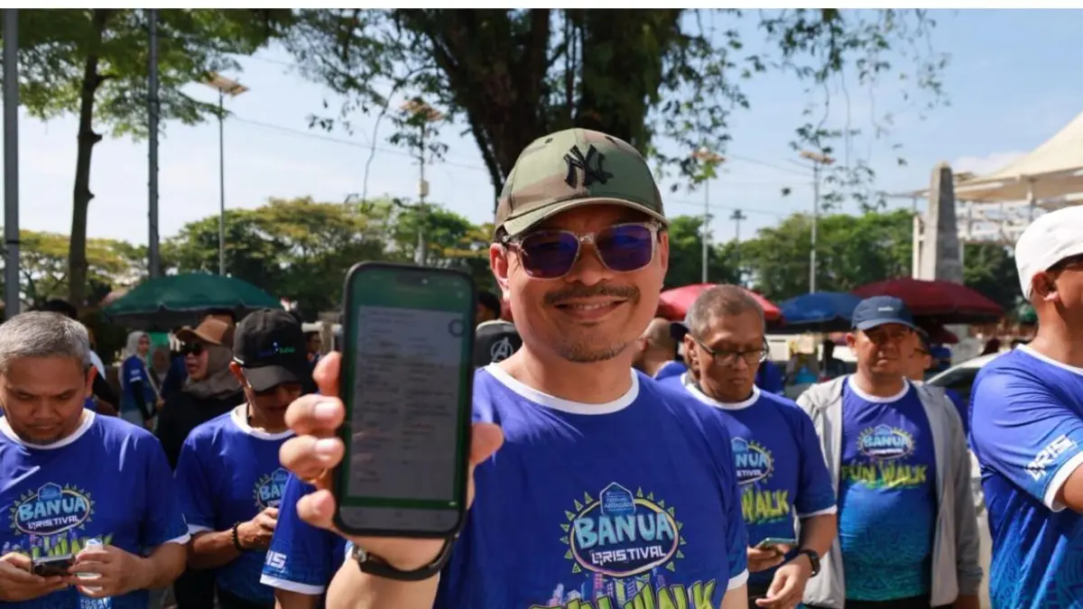 DUKUNG: Komisaris utama Bank Kalsel, Subhan Noor Yaumil tegaskan dukungan untuk digitalisasi pembayaran.&nbsp;