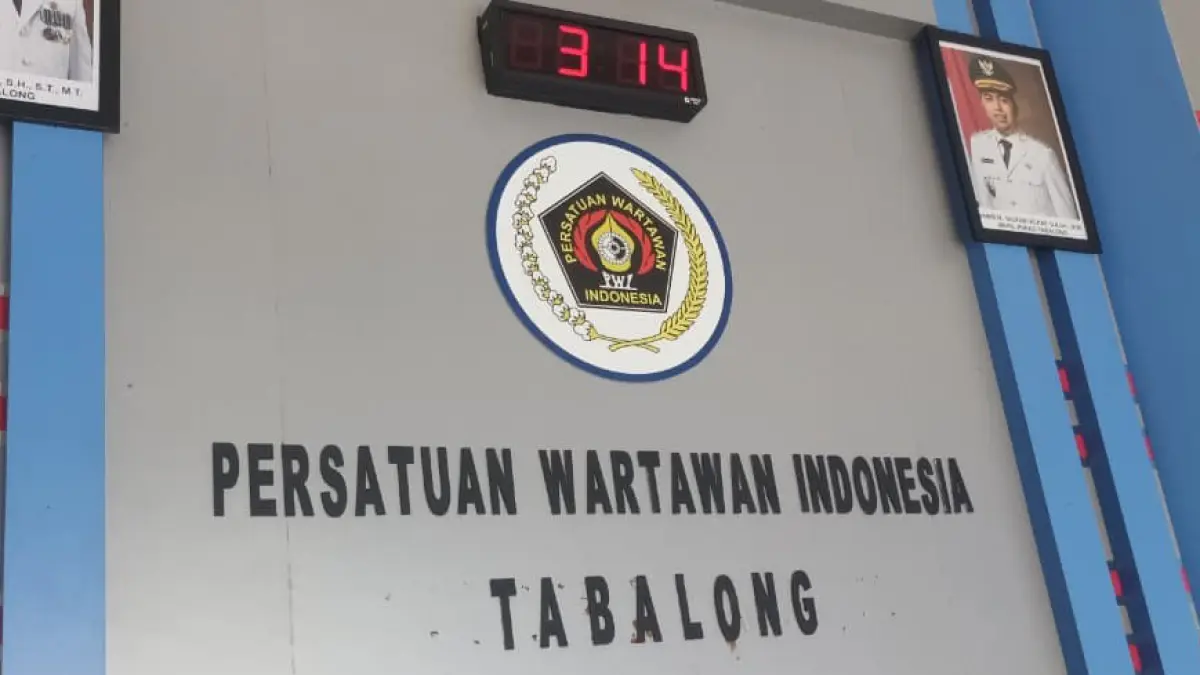 KONFERKAB: Balai wartawan Tabalong yang kini menjadi markas PWI Tabalong.