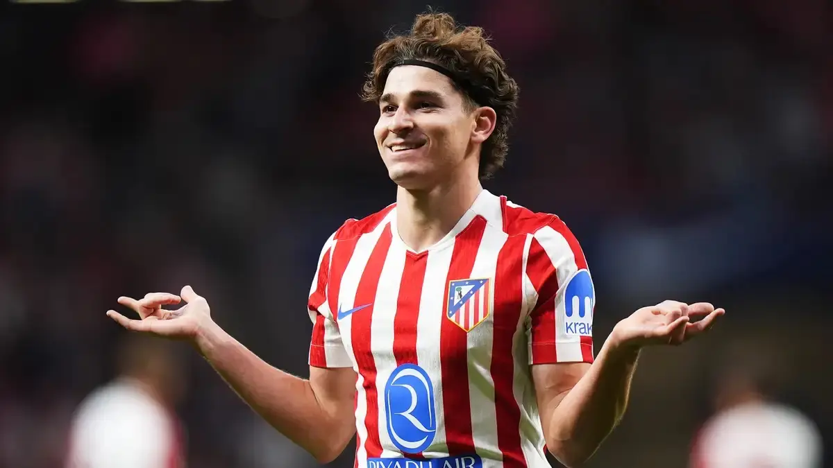 MENOLAK: Julian Alvarez menolak kontrak baru dan memilih meninggalkan Atletico Madrid.
(Instagram/@juliaanalvarez)
