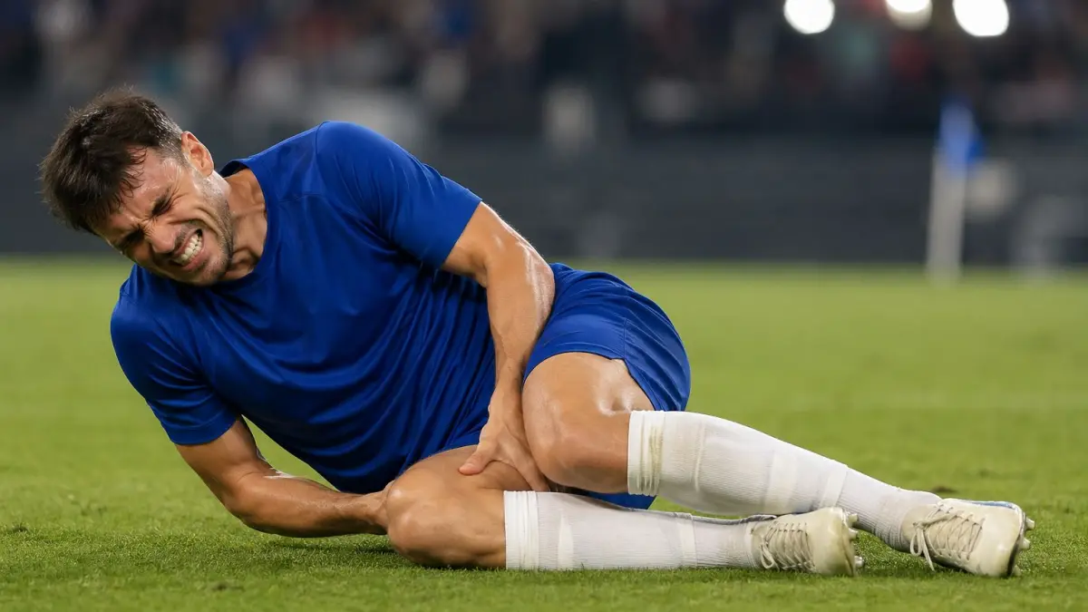 Cedera hamstring yang menjadi ancaman terbesar bagi atlet sepak bola di seluruh dunia. (istimewa)