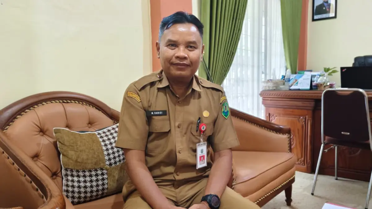 DOKUMENTASI: HM Haridi semasa menjabat Kadis Pertanian Hulu Sungai Utara. Sosok birokrat senior yang dikenal berdedikasi tinggi.