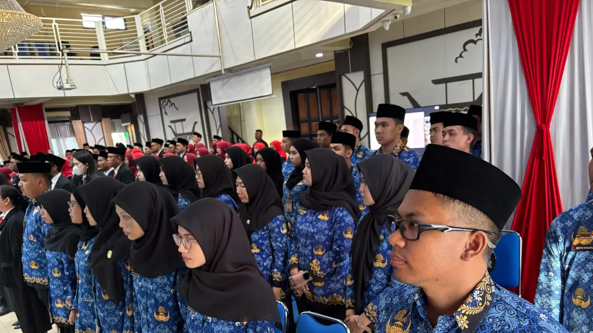 Pemerintah Kota Banjarmasin memastikan pembayaran gaji ke-13 dan TPP ke-13 akan dicairkan dalam waktu dekat.(Zulvan Rahmatan/Radar Banjarmasin)