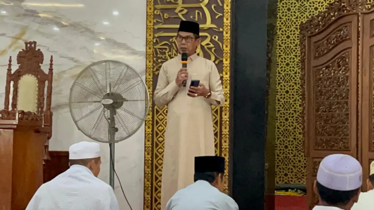 IDULADHA: pelaksanaan ibadah Salat Iduladha 1447 Hijriah di Masjid Al-Akbar, Kecamatan Paringin Selatan, Rabu (27/5/2026) pagi.