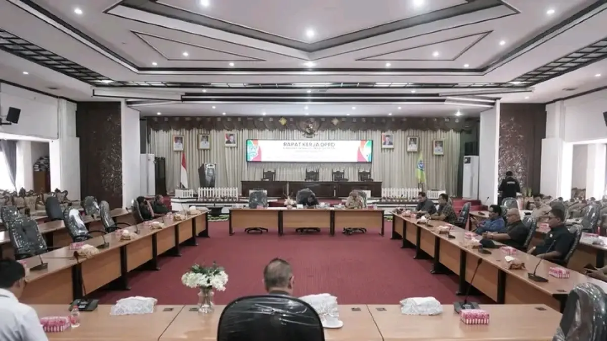 KUA-PPAS: DPRD HSS rapat bersama Eksekutif membahas KUA-PPAS 2027, Rabu (3/6/2026).(Foto: DPRD HSS)&nbsp;