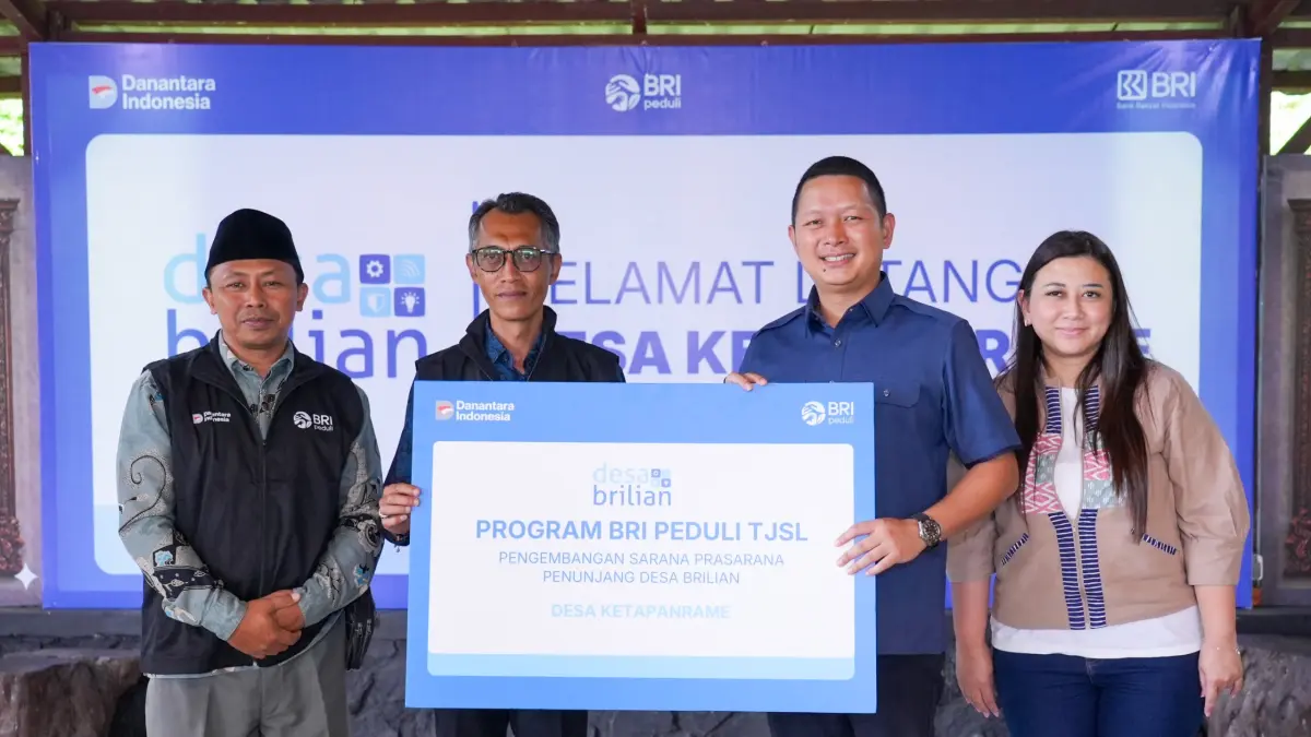 PT Bank Rakyat Indonesia (Persero) Tbk melalui program CSR BRI Peduli