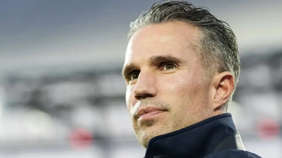 DIPECAT: Feyenoord resmi pecat Robin van Persie sebagai pelatih kepala.&nbsp;
(@Feyenoord/X).