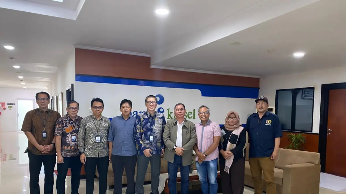 PERTEMUAN: Direktur Utama Bank Kalsel, Fachrudin saat menerima pengurus PWI Kalsel, Selasa (9/6/2026).(Foto: Raudah Anisya/Radar Banjarmasin&nbsp;