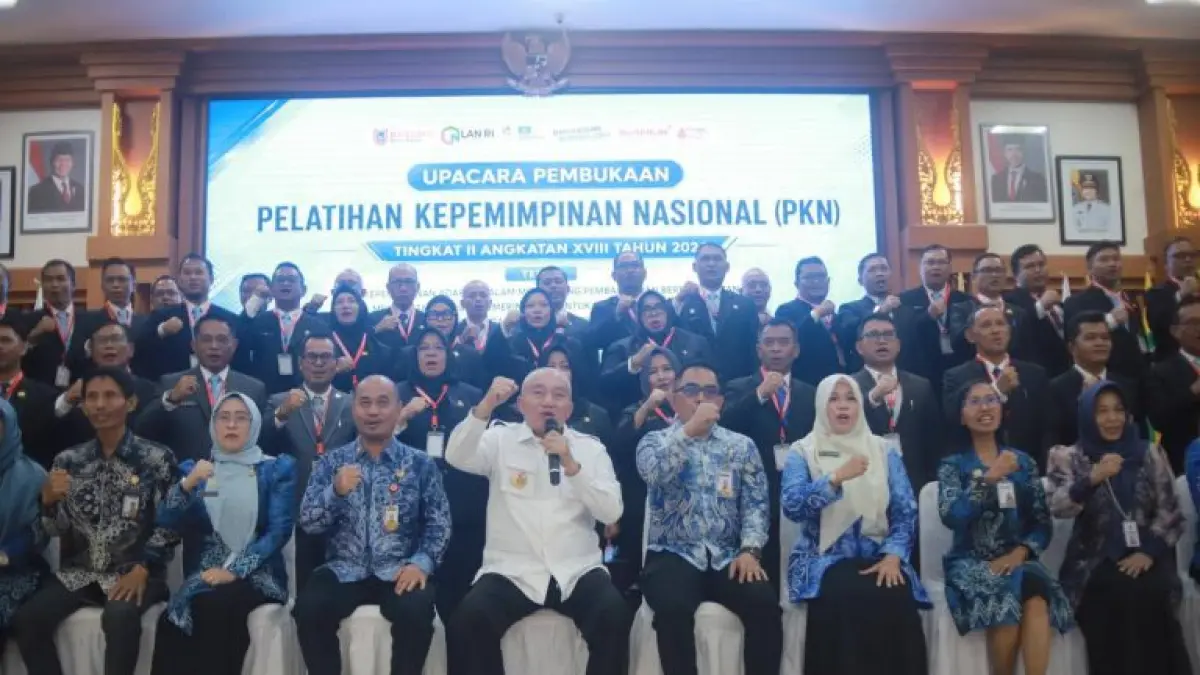 PELATIHAN: Pembukaan Pelatihan Kepemimpinan Nasional (PKN) Tingkat II Angkatan XVIII Tahun 2026.&nbsp;