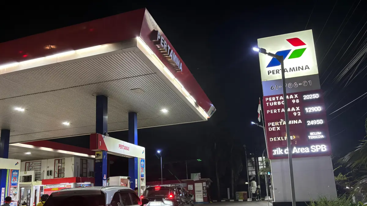 PENYESUAIAN: Pertamina melakukan penyesuaian harga Pertamax dan Pertamax Green per 10 Juni 2026. (Zulvan Rahmatan/Radar Banjarmasin)