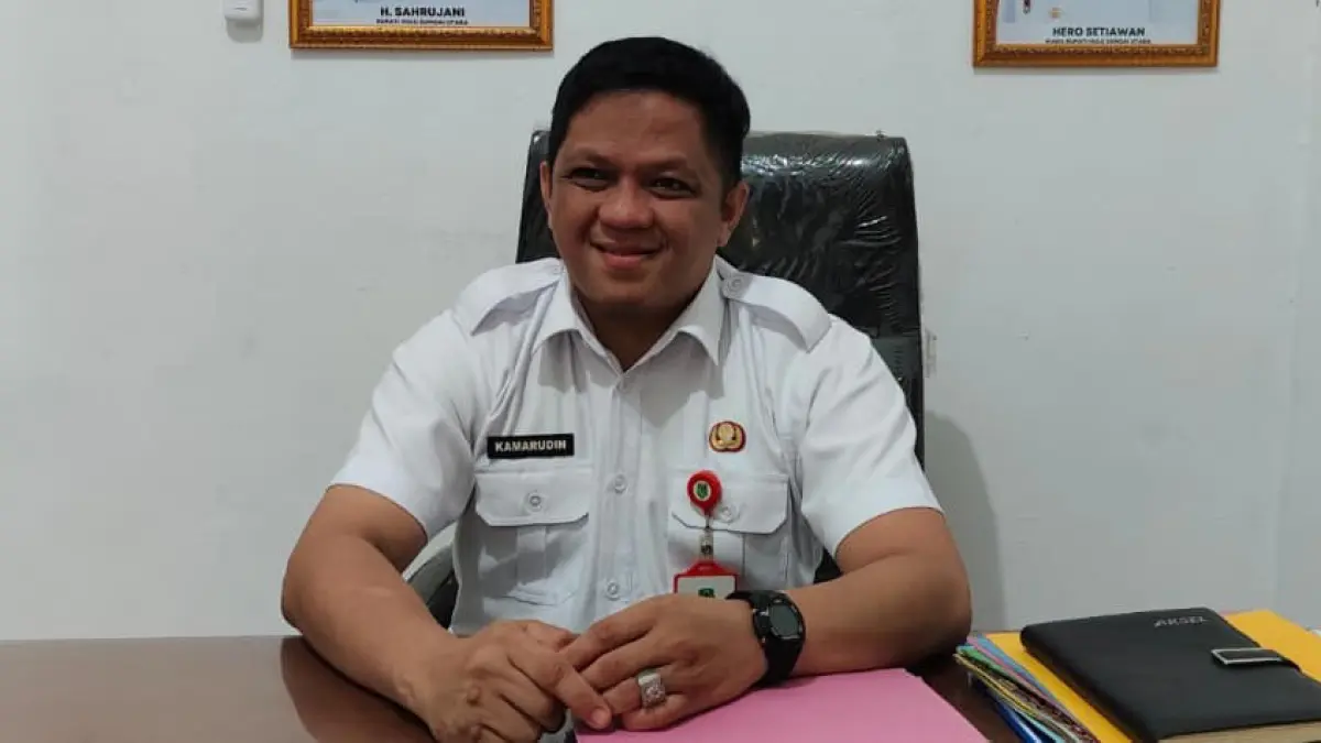 BICARA: Kepala Diskuperindag HSU Kamarudin.