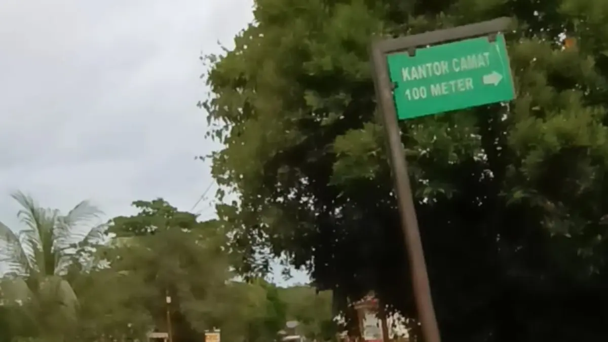 DITEROR: Wilayah Kecamatan Tanta yang kini sedang meningkatkan kewaspadaan teror pembakaran bangunan kosong. (Foto : Ibnu Dwi Wahyudi/ Radar Banjarmasin)