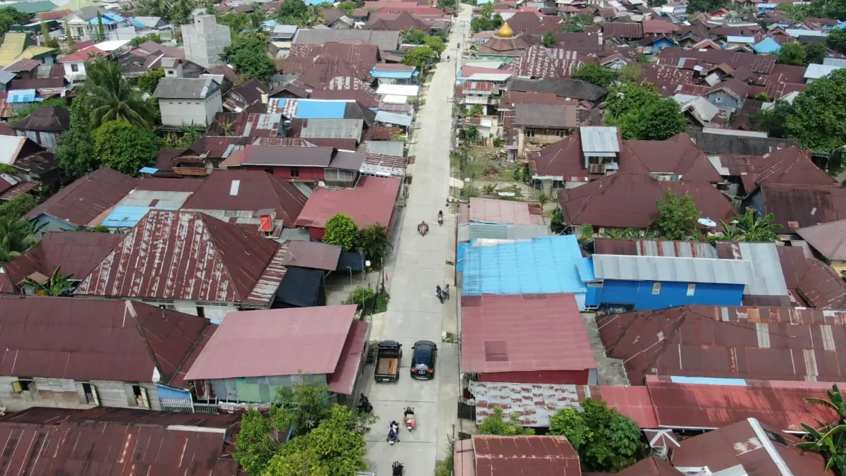 MANFAAT: Perbaikan infrastruktur di HST terus digenjot untuk memberikan kemudahan akses aktivitas warga.(Foto:Pemkab HST)&nbsp;