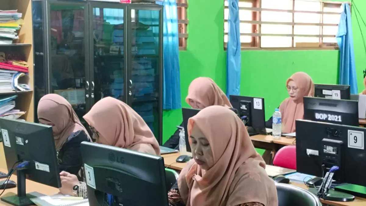 ANTUSIAS: Peserta yg mengikuti kegiatan IHT Implementasi KBC Kurikulum Berbasis Cinta.