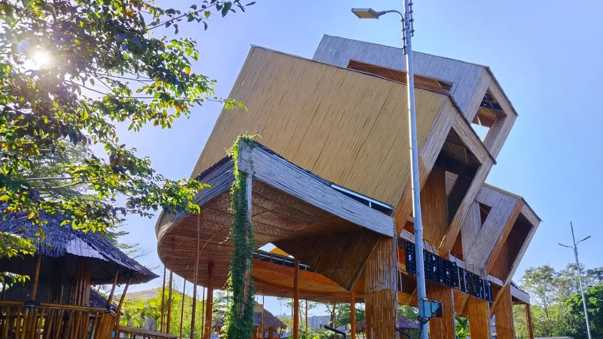 TERBENGKALAI: Pemko Banjarmasin menyiapkan langkah pengambilalihan wisata Kampung Ketupat di Sungai Baru. 
