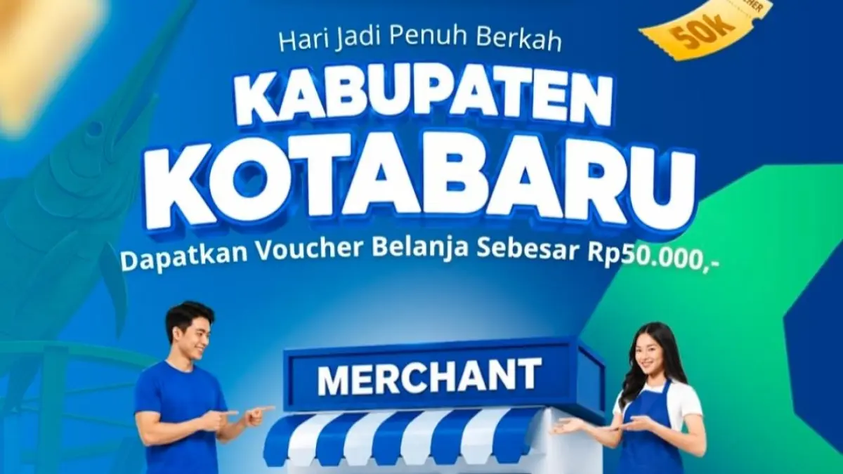 PROMO: Bank Kalsel berikan promo spesial di Harjad Kotabaru ke-76.&nbsp;