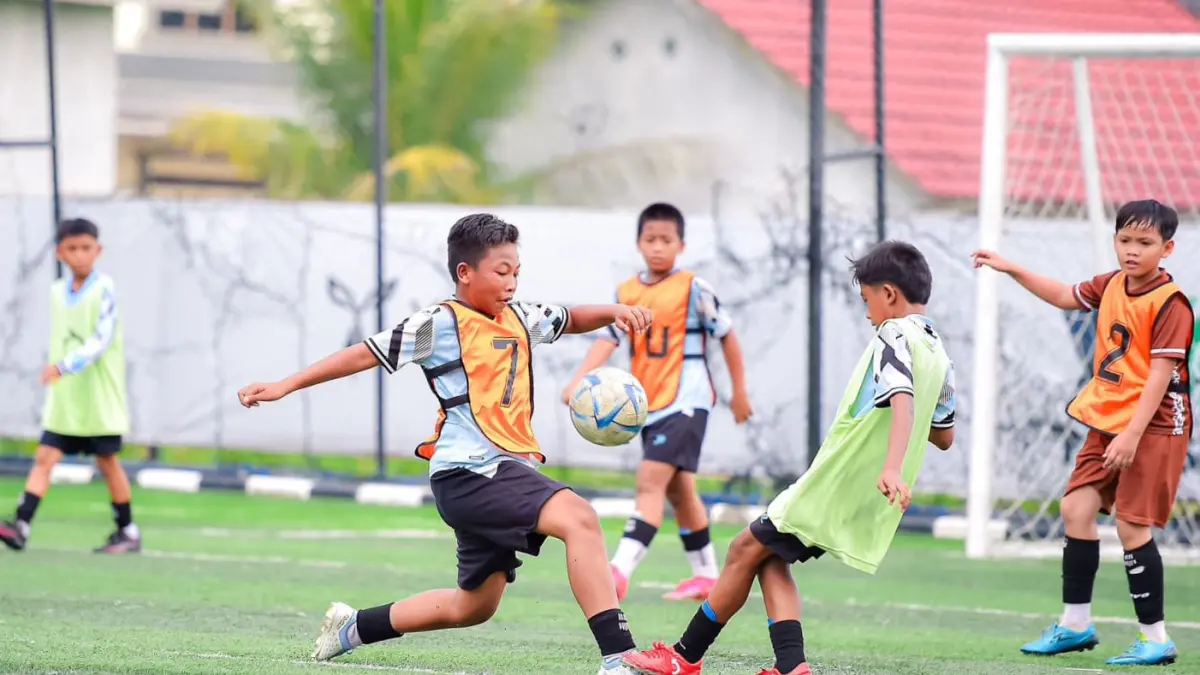 AGENDA: Forum Sepak Bola Generasi Indonesia (FORSGI) Kalimantan Selatan,&nbsp; mengagendakan Festival Sepak Bola Usia Dini U10 dan U12 yang akan digelar 26-28 Juni 2026.(M Idris Jian Sidik)