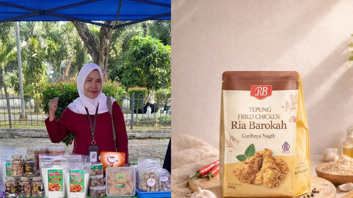 Pemilik UMKM Ria Barokah Jufriyah