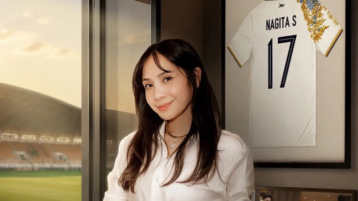 KOMISARIS: Nagita Slavina baru-baru ini ditunjuk menjadi komisaris Persikad. (Foto: Instagram)