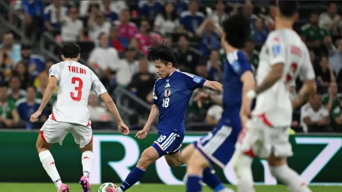 Jepang vs Tunisia