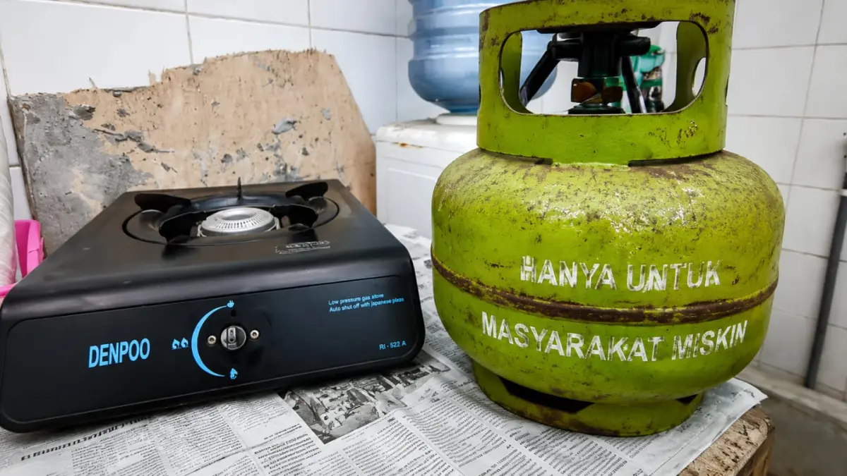 MAHAL: Gas 3 kilo gram di Kabupaten HSU kembali mengalami kenaikan harga di tingkat pengecer sebesar Rp 28-35 ribu per tabung. (Foto: M.Akbar)&nbsp;