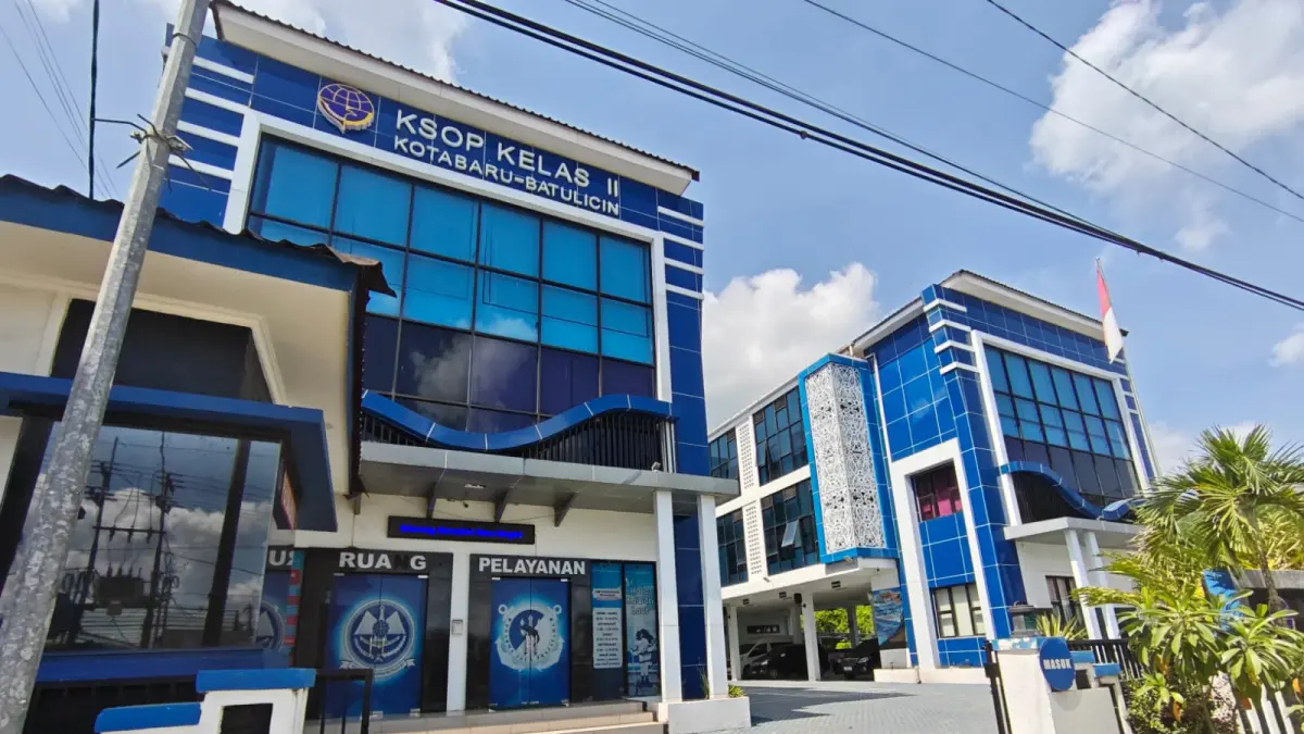 Kantor Kesyahbandaran dan Otoritas Pelabuhan (KSOP) Kelas II Kotabaru-Batulicin di Jalan Raya Batulicin, Kecamatan Batulicin, Kabupaten Tanah Bumbu. (Foto: Zulqarnain/Radar Banjarmasin)