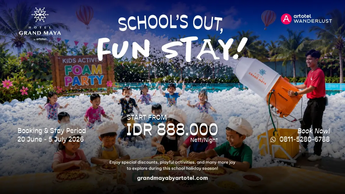 PAKET STAYCATION: Grand Maya by Artotel Banjarbaru menggelar promo School
