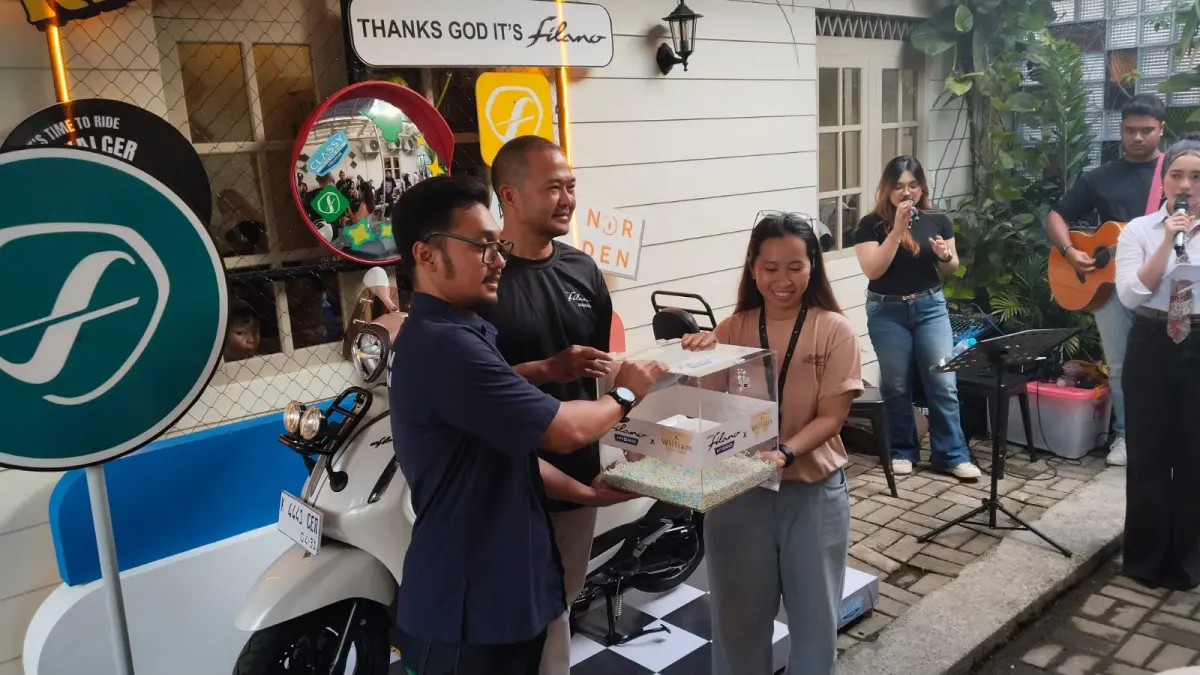 NONGKRONG BERHADIAH: Program Yamaha Filano Ride n Style bergulir mulai Juli hingga September 2026 bersama Cafe William Baked, berhadiah satu unit motor Yamaha Grand Filano Hybrid dengan aksesoris kalcer. 