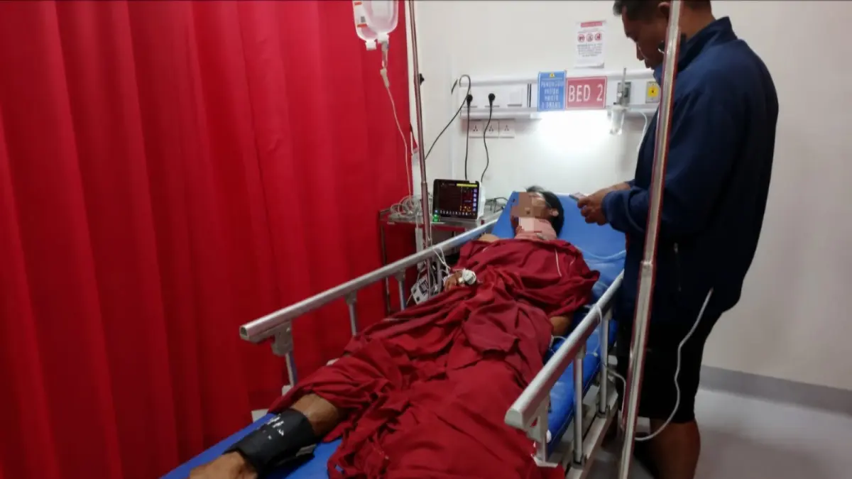 DAMAI: Kasus penyerangan oleh anak tiri terhadap ayahnya di Desa Ayuang berakhir damai. (Foto: Istimewa).