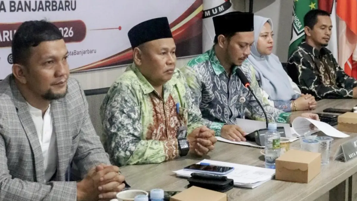 DATA TERBARU: Suasana rapat pleno rekapitulasi Pemutakhiran Daftar Pemilih Berkelanjutan (PDPB) Triwulan II 2026.