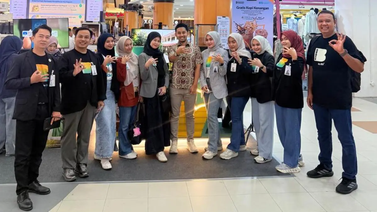 PAMERAN: BSI turut berpartisipasi dalam SYAFIF 2026 yang digelar di Duta Mall Banjarmasin pada 4-5 Juli 2026.(Foto: BSI)&nbsp;